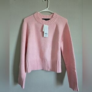 French Connection Blush Pink Crewneck Sweater- Brand New
